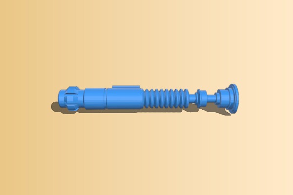 Luke's light saber | 3d print model