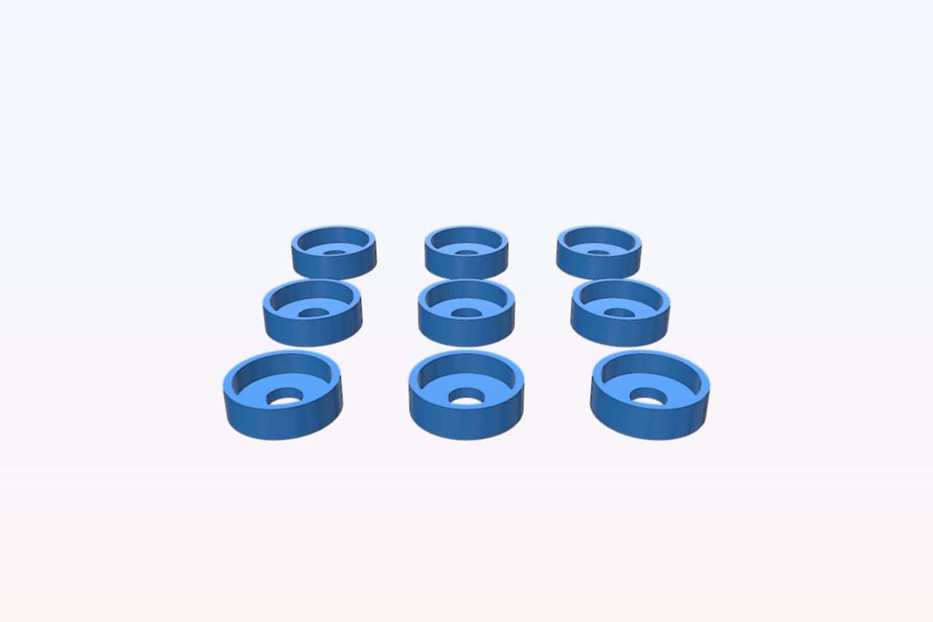 Wanhao Heated Bed Spring Guides