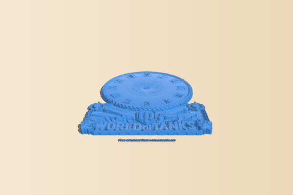 Wall clock pattern | 3d print model