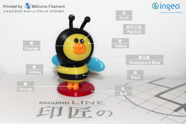 LINE FRIENDS -- HONEY BEE SALLY | 3d print model