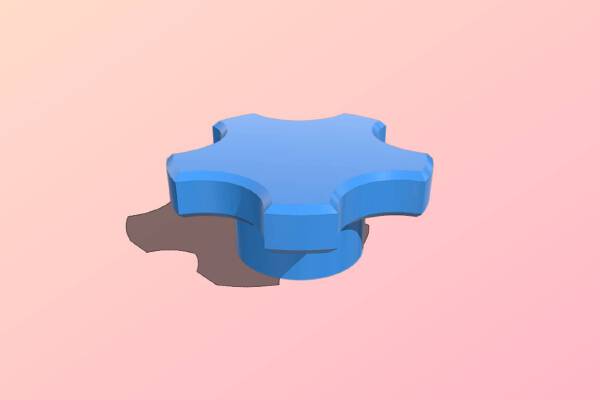 Fancy Control Knob | 3d print model