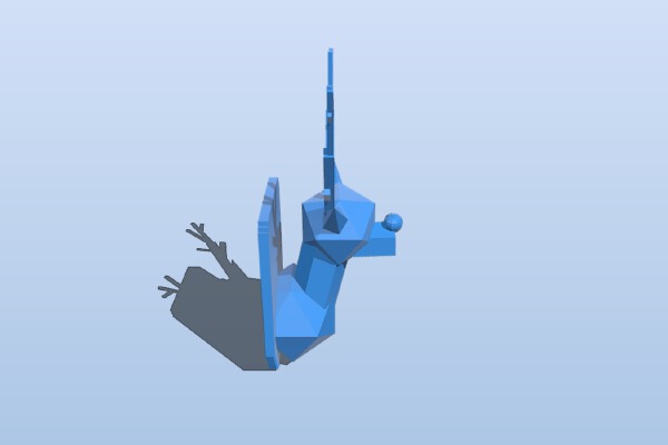 Reindeer Head -Christmas Ornament | 3d print model