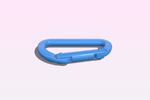 Climbing Carabiner | 3d print model