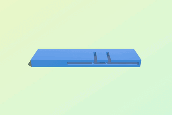 Mini Utility Knife Blade Holder | 3d print model