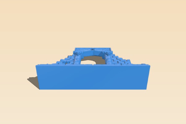Ruined arcane archway | 3d print model