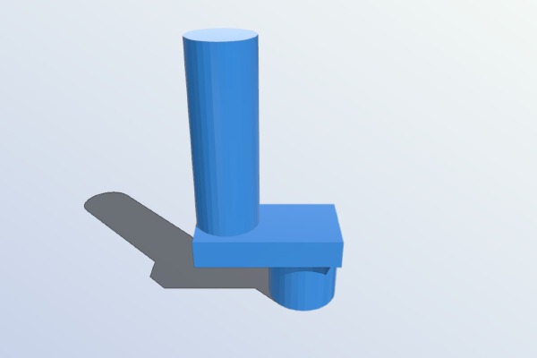 Nendoroid Link Sword and Shield Pin | 3d print model