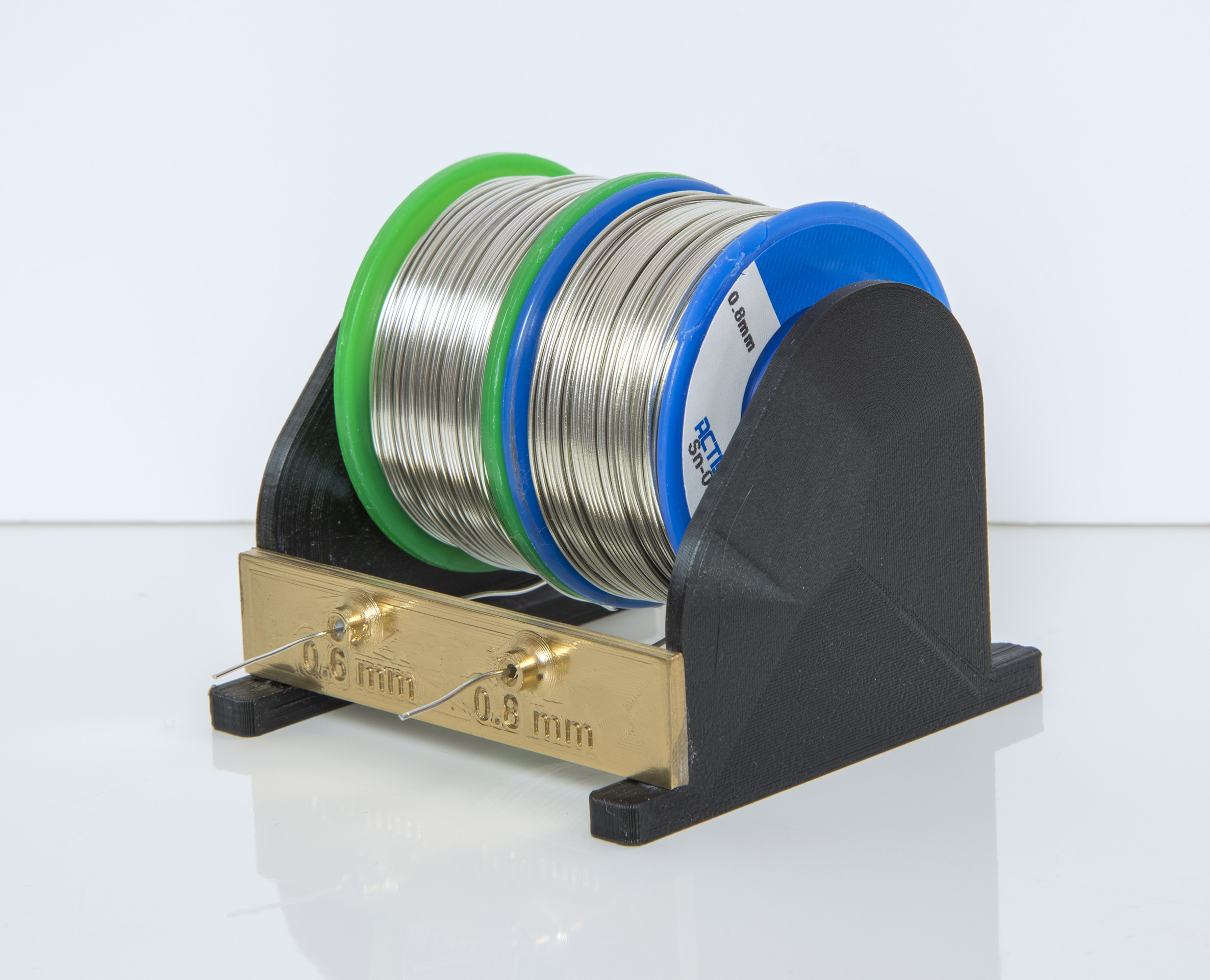 Solder Spool Holder and Feeder