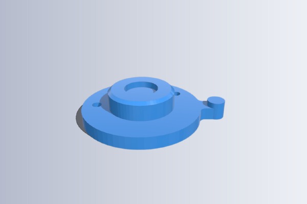 608 Bearing Hub for Reprapper Spools | 3d print model