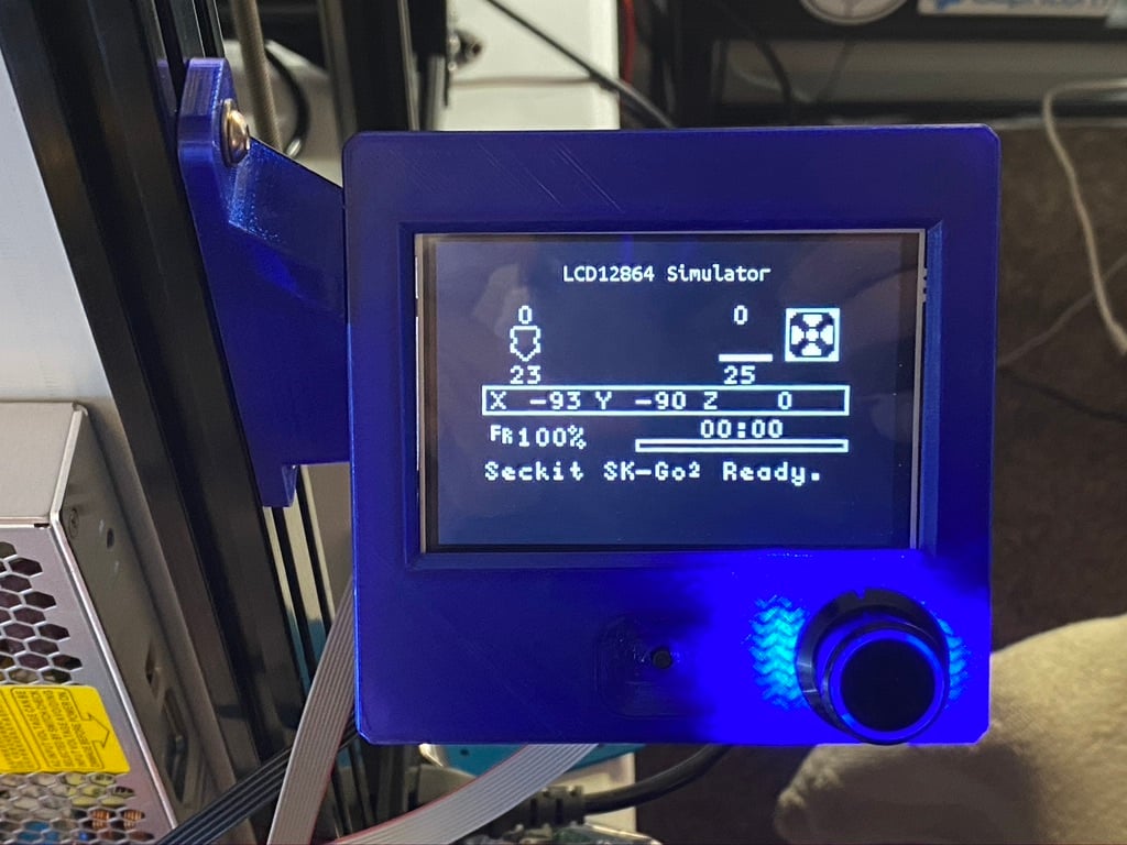 TFT35 E3 Angled Display Mount Assembly