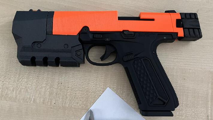 Cyberpunk Lexington Airsoft AAP01 | 3d print model