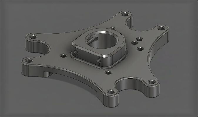 Little MOnster Magball Effector Plate | 3d print model
