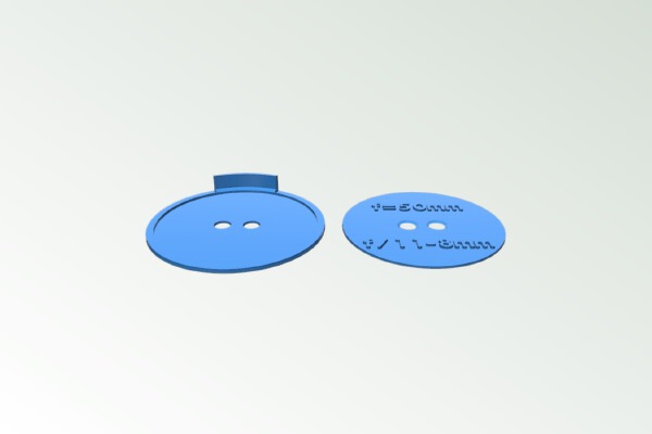 Anaperture Single-Shot Anaglyph Apertures | 3d print model