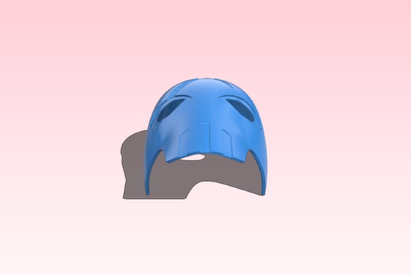 Red X Mask Teen Titans | 3d print model