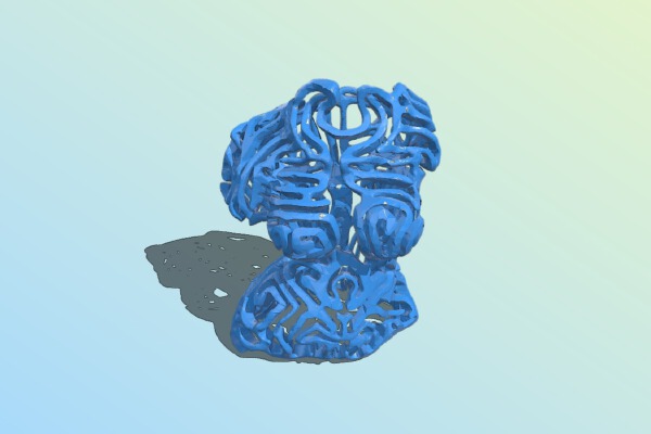 Female Deity from NY to Chicago | 3d print model