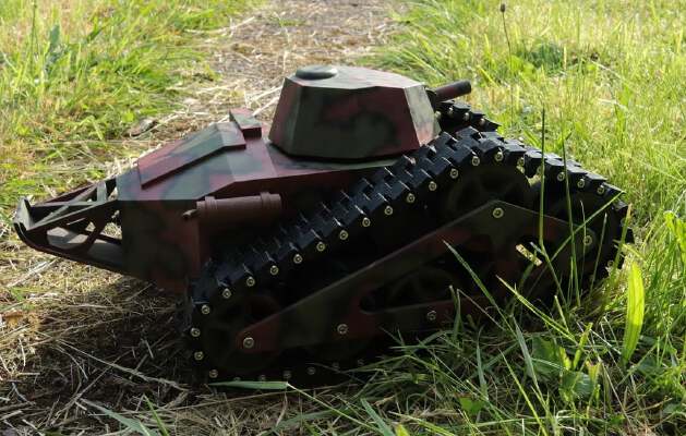 RC semi-scale Tank | 3d print model