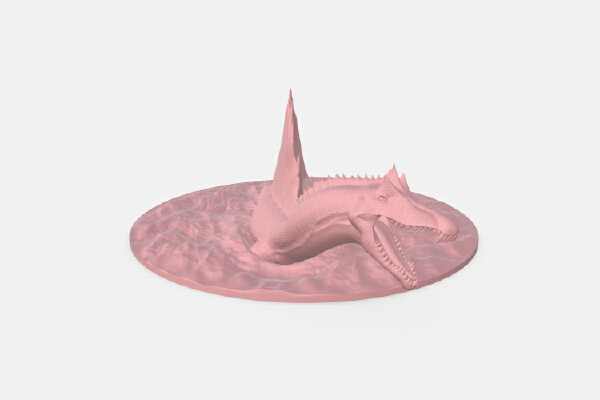 baby dragon - Spinosaurus | 3d print model