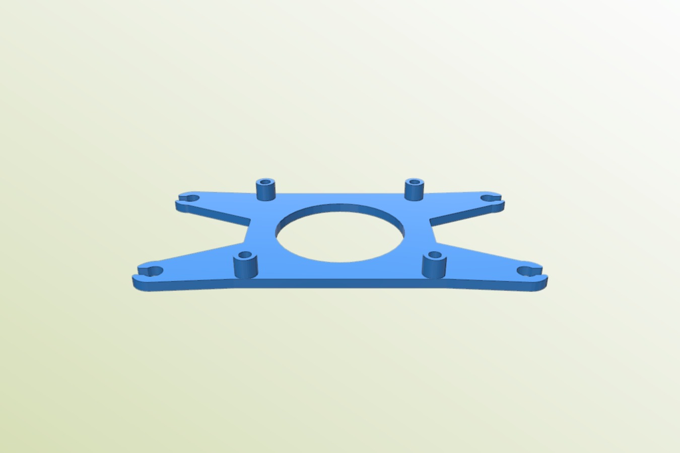 Power board holder for Tarot 650 Hexacopter