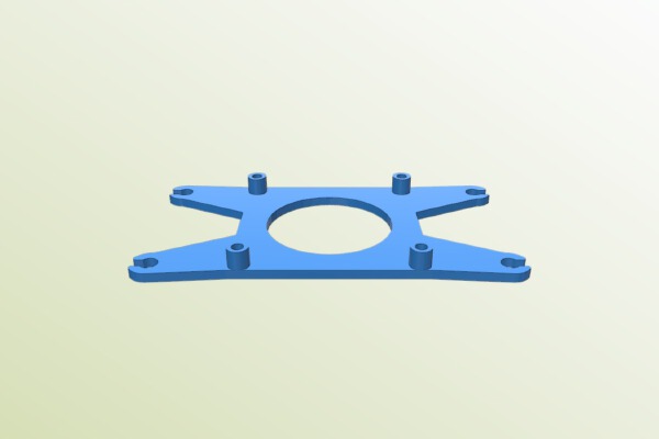 Power board holder for Tarot 650 Hexacopter | 3d print model