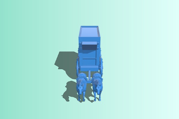 Plague Cart | 3d print model