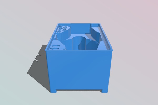 Scurrg H-6 Bomber Holder (X-Wing Miniatures) for Stanley organizer | 3d print model
