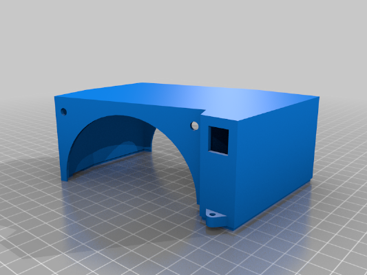 Fume Extractor 90 mm fan | 3d print model