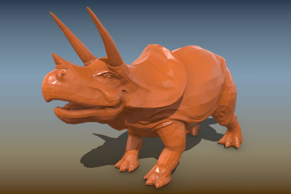 Triceratops Dinosaur 3d print