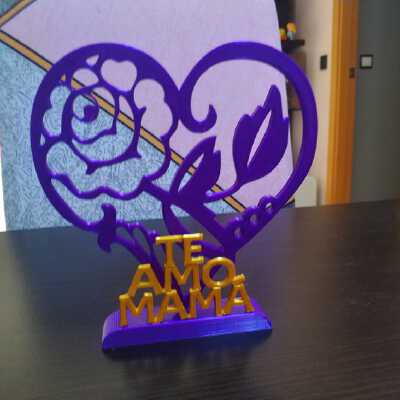 Te amo mamá | 3d print model