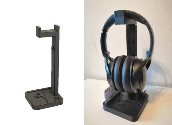 Headphone stander | 3d print model
