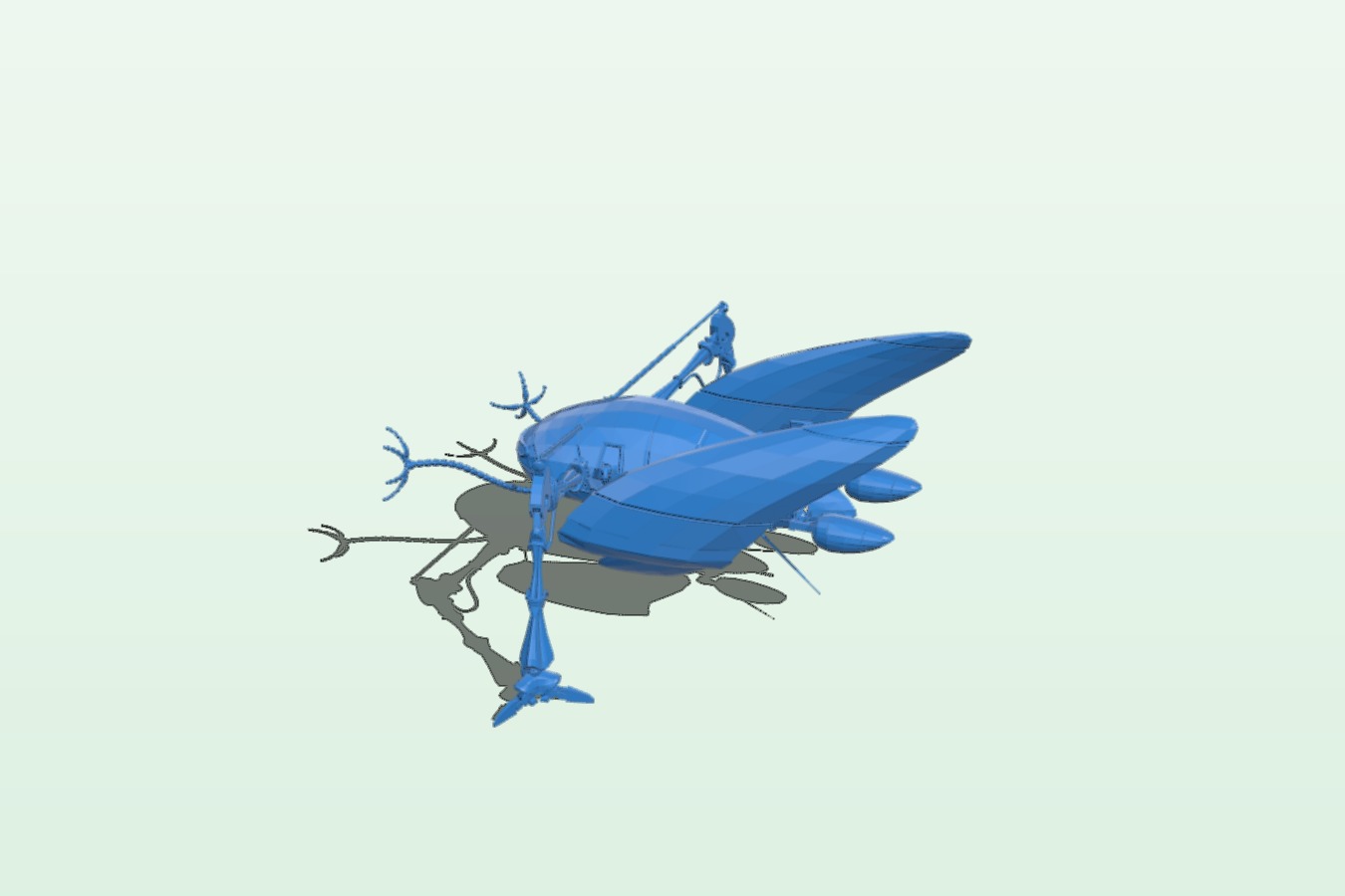 Martian flying robot