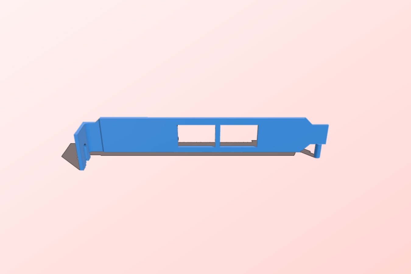 Dual Ethernet Port Bracket