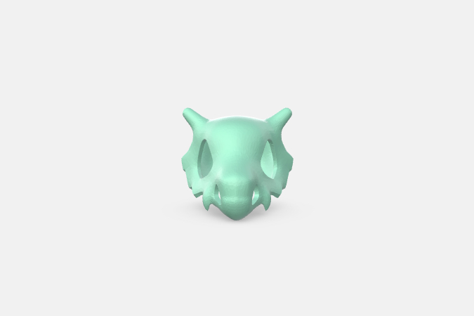 Cubone Pokemon Skull