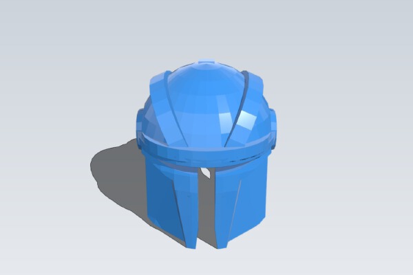 mandalorian helmet | 3d print model