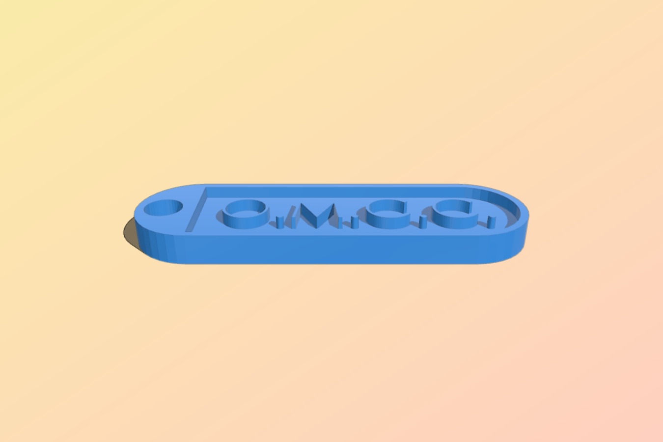 O.M.C.C. Keychain