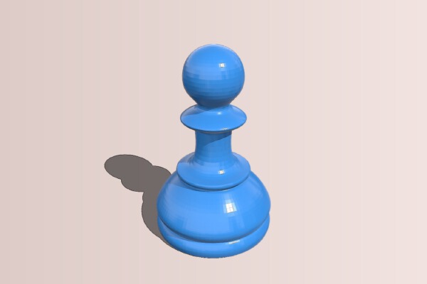 Pawn – chess | 3d print model