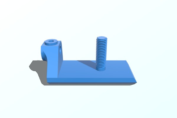 webcam tower camera mount m6 raspberry pi controlled | 3d print model