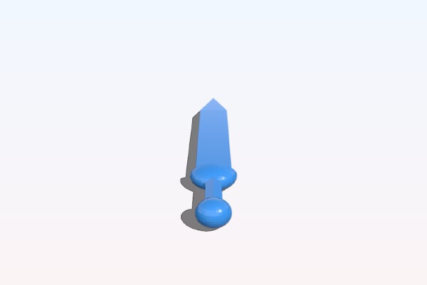 Roman Gladius | 3d print model