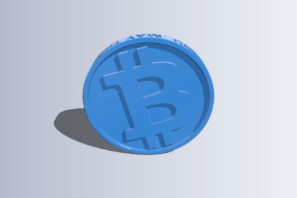 10k Bitcoin | 3d print model