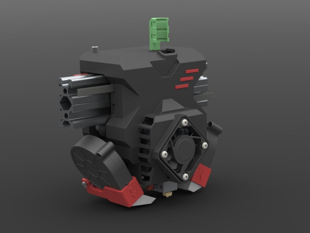 Re-X Carriage (Titan Aero extruder, Re-D-Bot)