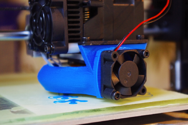 Circular Cooling Fan Duct (Dup i3) | 3d print model