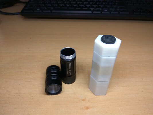 Lanterna Flashlight Small Sun ZY-C60 | 3d print model