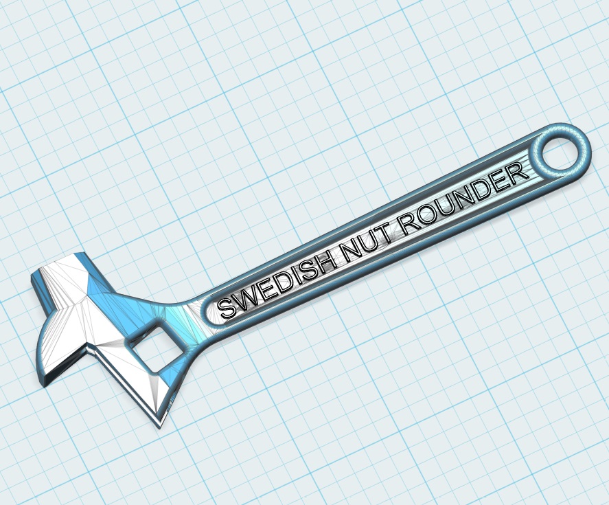 Left Handed Swedish Nut Rounder handle inspired by AvE