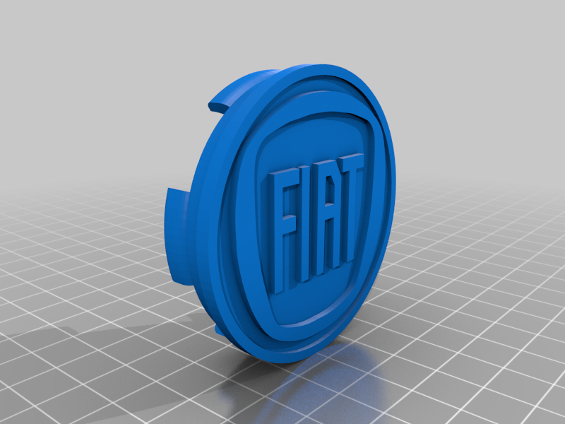 Fiat Wheels Cap 60mm