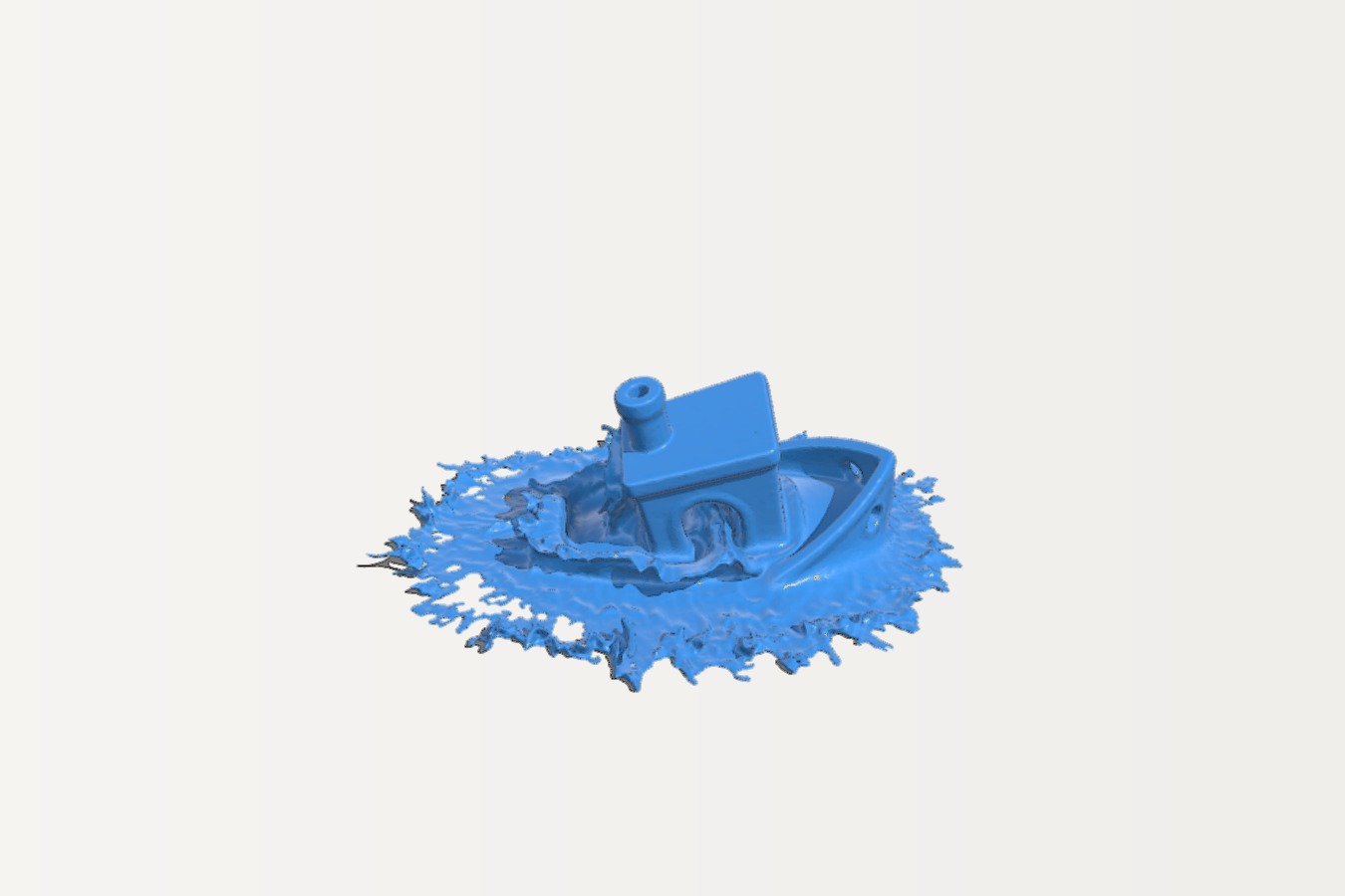 Sinking Benchy