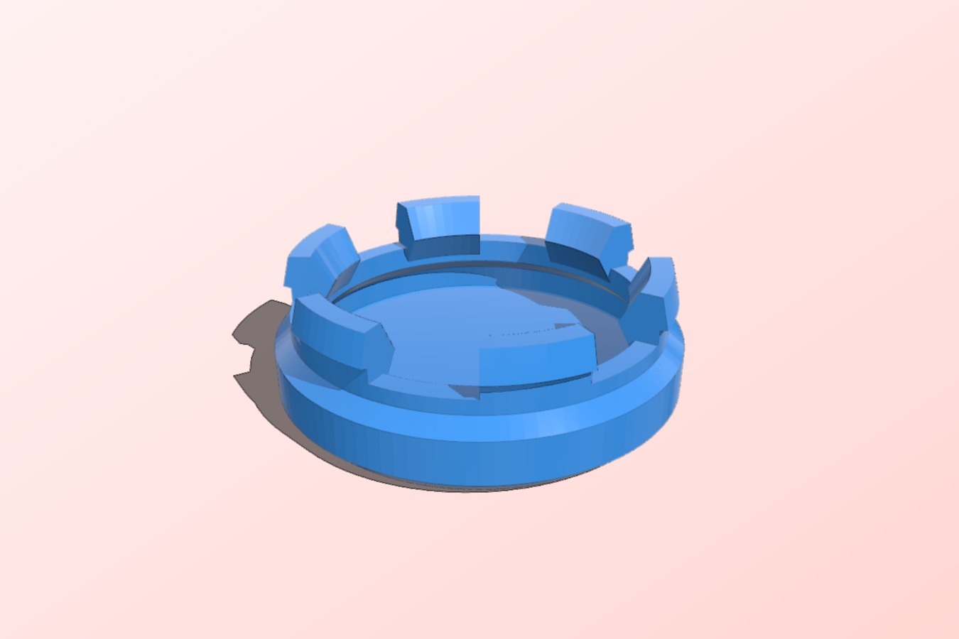 Lada Vesta 55mm wheel cap