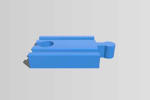 Vía de tren de unión Ikea-Lidl | 3d print model