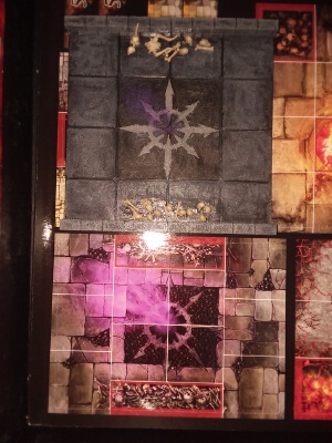 True Tile Shadows over Hammerhal tile | 3d print model