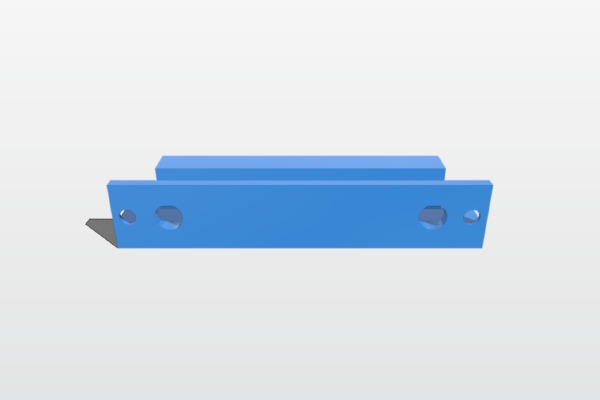 Ikea Rast 3U Eurorack Mount | 3d print model