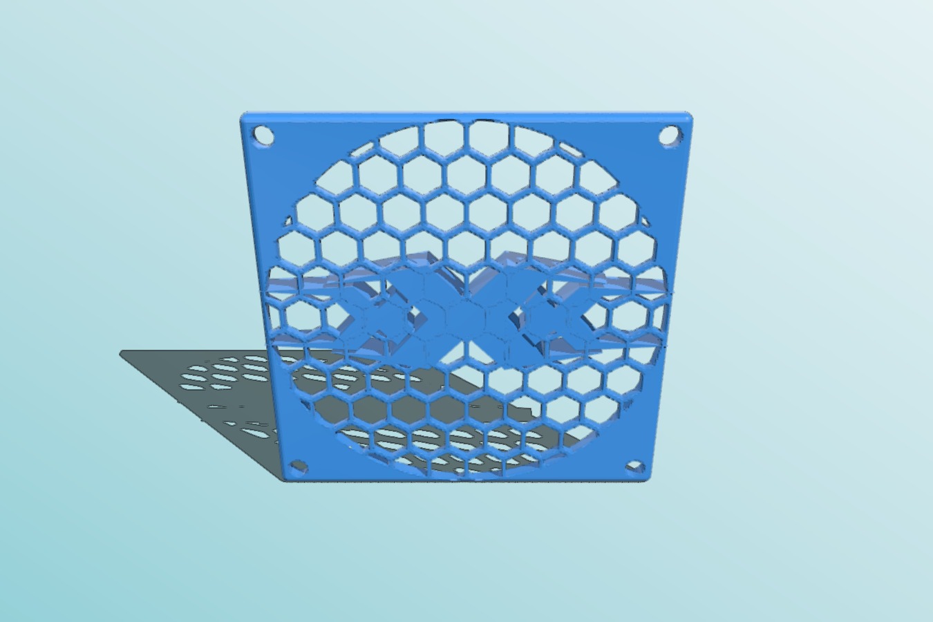 XXX - 80x80 - FAN Cooler - Grill - Shield - Grid