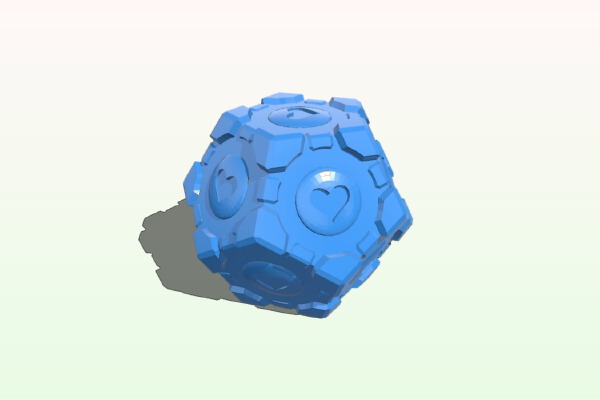 Companion Dodecahedron Flattened | 3d print model