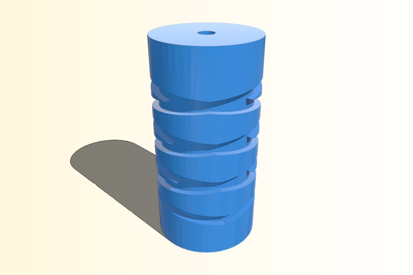 Reversible screw